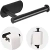 Porta pañuelos de acero inoxidable, porta servilletas de cocina sin taladro, portarrollos de papel higiénico para baño, portarrollos de papel higiénico