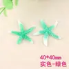 Funda de Teléfono Horquilla Estrella de Mar Océano DIY Materiales para Zuecos Accesorios para el Cabello Accesorios de Resina Parche de Pegamento Crema Materiales