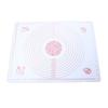 Almohadilla de silicona gruesa resistente a altas temperaturas 50*40 a gran escala 50*40 almohadilla de silicona para hornear tabla de cortar suave almohadilla para amasar
