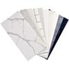 Adhesivos de Pared de Mármol Imitación Azulejo Autoadhesivos Decoración de Pared para Cubrir Fealdad Fondo de Sala de Estar Impermeables y a Prueba de Humedad Adhesivos de Tablero de Aluminio-plástico Papel Pintado