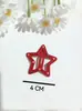 Pasador Grande de Estrella de 4 cm Pinza BB de Lunares Tarjeta Clip para Flequillo Roto Niña Pasador para Bebé Estrella de Cinco Puntas Niña