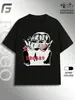 Transfronterizo 180G Diseño de Arte Facial Gráfico Japonés Ropa para Hombre Camiseta