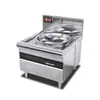 Cocina de inducción comercial alta potencia estufa para ollas grandes comedor restaurante cocina 15/20KW cabeza simple doble cabeza wok grande venta al por mayor