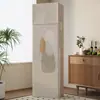 Funda de aire acondicionado de gabinete estilo minimalista, tela de terciopelo engrosada, a prueba de polvo y resistente al sol, no es necesario retirarla cuando el aire acondicionado está encendido, directo del fabricante