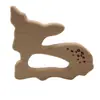 Fabricante Produce Productos de Madera de Animales de Haya, Palitos Molares, Juguetes para la Dentición de Bebés, Procesamiento de Artesanías de Madera