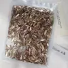 Rhinestones para Uñas Color Champagne de Fondo Plano Paquete Mayorista de 1440 Piezas, Incluyendo Rhinestones para Uñas de Forma Gota de Agua Grande y Pequeña, Cubo, Octágono Largo e Irregular