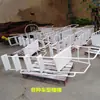 Placa Resistente al Desgaste para Camiones Mezcladores, Varios Accesorios de Descarga para Camiones Mezcladores, Canaleta de Descarga Espesada de Tres Longitudes con Patrón de Espiga para Alimentación, Cubo Extendido