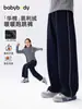 Body para bebé Ropa para niños Otoño e Invierno Pantalones para niños 2025 Invierno Niños y Niñas Pantalones de Terciopelo Engrosados Calientes Pantalones de Chándal
