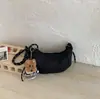 Bolsa de Ombro Transversal Estilo Coreano Grande Capacidade Verão 2026 Nova Simples Casual Moda Pingente Sob o Braço Formato Dumpling