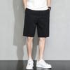 Shorts de Color Sólido para Hombre Verano Delgados Pantalones Casuales de Cinco Puntos
