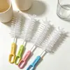 Escova de Silicone para Chupeta de Uso Diário em Casa para Bebês e Crianças Pequenas Escova de Limpeza para Chupeta de Mamadeira Escova de Cerdas Pequenas Escova Mãe e Bebê Escova de Cerdas Macias Copo
