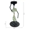Ornamento Suporte de Vela de Ferro Forjado Estilo Retrô de Uma Mão, Decoração Criativa para Casa para Montagem de Jantar Romântico à Luz de Velas, Decoração de Mesa de Jantar
