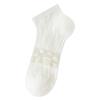 Calcetines sin costuras al por mayor Acheng para mujer, calcetines invisibles finos de verano, calcetines blancos de seda helada de princesa dulce, calcetines cortos