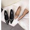 Sapatos Náuticos Versáteis que Combinam com Saias, Confortáveis para Ficar em Pé por Longos Períodos, Tendência de Moda Primavera e Verão, Sapatos Baixos Pontudos de Alta Qualidade