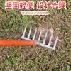 Venda Direta da Fábrica Ancinho Agrícola Ancinho de Múltiplos Dentes Ancinho de Grama Jardinagem Ancinho Afrouxador de Solo Recuperação de Terras Plantio de Vegetais Ancinho de Jardim de Múltiplos Dentes