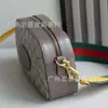 Bolso para Cámara Cabeza de Tigre Neo de Hombro Cruzado para Mujer Cuero Genuino Tela Estampada Correa Ancha Versátil Bolso Cuadrado Pequeño Lujo Ligero