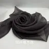 Organza 2080 Organza Rígida Duplamente Curvada Tecido de Organza Espessado para Vestidos de Noiva, Cenário de Palco Feito à Mão Lolita