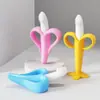 Juguete de Silicona con Forma de Plátano para Morder para Bebés con Ventosa, Palito para Morder de Grado Alimenticio, ¡El Más Vendido!
