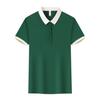 Camisa Polo Impressão Fixa Roupas de Trabalho Impressão Logotipo Do Camisa de Manga Curta Lapela Grupo de Roupas T-shirt Bordado de Roupas de Trabalho