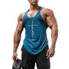 Aliexpress Amazon Transfronteiriço 2023 Nova Roupa Masculina Europeia e Americana Camisetas Populares Masculinas Regatas Estampadas Masculinas em Estoque