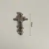 Acessórios para Braço Robótico com Ventosa Suporte de Ventosa a Vácuo Suporte de Fixação Conector de Ferragens de Suporte Suporte para Bico de Sucção M8M10M12