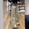 Pantalones Vaqueros de Pierna Ancha Sueltos Casuales Versátiles de Pierna Recta Adelgazantes para Mujer, Nueva Tendencia Europea y Americana de Verano 2026, Tallas Grandes
