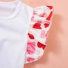 Venta al por mayor transfronteriza 2025 primavera y verano nueva ropa para niñas falda de princesa de malla falda chaleco de manga volada traje de dos piezas