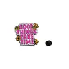 Diseño Creativo Transfronterizo Broche Inglés Dibujo Animado Lindo Estudiante Motivacional Accesorios Collar de Pecho Pin Insignia de Metal