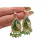 Vibras de Primavera_2026 Nuevos Pendientes Verdes de Primavera/Verano para Mujer, Pendientes Retro de Alta Gama con un Diseño Único
