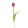 Flor Artificial Látex Tulipa Flor Artificial Decoração de Casa Tulipa Sente-se Macia Cola Ramo Único Tulipa