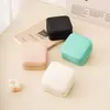 Estuche de almacenamiento para caja de joyería, compacto y exquisito, para pendientes, tachuelas, accesorios, collares, anillos de viaje, portátil, simple, caja modelo nuevo