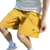 Pantalones Cortos Grises de Secado Rápido para Niños 2025 Nuevo Verano Delgados Versátiles Casuales Holgados Deportivos Pantalones de Cinco Puntos