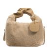 2023 Inverno Nova Bolsa de Pelúcia Bolsa Mensageiro de Alta Qualidade da Moda Bolsa de Pelúcia Bolsa de Nicho All-match