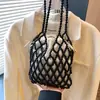 Bolsa de Pérolas com Design de Luxo Leve, de Nicho, Nova para o Verão 2026, Mini Bolsa Transversal para Celular, Compacta e Leve