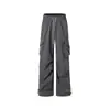 Ropa de Hombre Jie Zhan Pantalones Funcionales Impermeables de Pierna Curva 26 Otoño Nueva Marca de Moda Exteriores Sueltos Casuales de Pierna Ancha