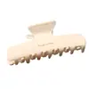 Pinza de Acetato Minimalista Rectangular para el Cabello Pinza de Tiburón de Moda Pinza para Moño en la Parte Trasera de la Cabeza Accesorio para el Cabello Tocado