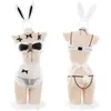 Lencería Sexy Atuendo de Sirvienta Tentación Uniforme Ropa de Dormir Tentación Tallas Grandes Lencería Sexy de Sirvienta Tallas Grandes Sexy 8590