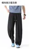 Ropa de Hombre Fengshe / Primavera 2026 Estilo Americano Caída Transpirable Scimitar Pantalones de Hombre Frescos Sueltos Casuales Hombres