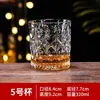 Copo de Whisky Casa Conjunto de Copos de Cerveja Vidro de Cristal Espessado Taça de Vinho Criativa Ins Europeu Acessível Luxo