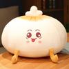 Fofo Japonês Expressões Bolsa Frita Pelúcia Travesseiro Mão Quente de Inverno Travesseiro Almofada de Sofá Almofada de Desenho Animado