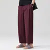 Pantalones Cortos de Lino Lyocell Nuevos 2026 Textura Natural de 165g Efecto Caído Versátiles Sueltos Casuales de Verano