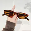 Óculos de Sol Retrô Britânicos com Armação Oval Pequena da Moda Estilo Europeu e Americano Óculos de Sol Nerd Estilo Hot Girl Óculos de Sol Estilo de Rua