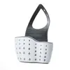 Cesta Colgante para Desagüe de Fregadero de Cocina, Bolsa Colgante para Esponja de Grifo, Estante de Almacenamiento para Lavar Verduras y Platos, Cesta Colgante de Almacenamiento sin Taladro