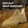 Zapatos de seguridad para hombre transfronterizos con puntera de acero antiaplastamiento y antipinchazos, TK Amazon más vendidos, zapatos de trabajo de seguridad protectores anti-quemaduras para soldadura