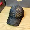 Sombrero de Encaje Gorra de Béisbol Delgada Verano Protección Solar Visera Calado Gorra con Visera Transpirable Sombrero para el Sol Ala Grande