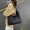 Bolso de Lona de un Solo Hombro, Bolso Tote de Calidad Transfronteriza para el Trabajo, Bolso de un Solo Hombro, Bolso para Mujer, Nylon, Se Puede Imprimir con Texto, Impreso con Logo Según Imagen