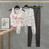 Ropa Deportiva a Prueba de Golpes con Espalda en I para Mujer, Conjunto de Ropa Deportiva de Color Contrastante y Espalda Bonita para Correr y Yoga, Dos Piezas Estilo Nuevo
