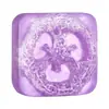 Sabonete de Esfoliação Rose Loofah com Óleo Essencial Sabonete Artesanal Sabonete de Limpeza e Banho com Sal Marinho Rose Fabricante Atacado