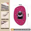 Placa de Arranhar de Gato de Parede Cortável, Arranhador Vertical para Gatos, Brinquedo de Arranhar para Gatos de Estimação, Auto-Entretenimento para Gatos, Economia de Espaço