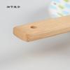 Espátula multifuncional colher de fritar utensílios de cozinha espátula colher suprimentos para barraca pá de cozinha suprimentos em forma de V bambu frigideira antiaderente bambu 10